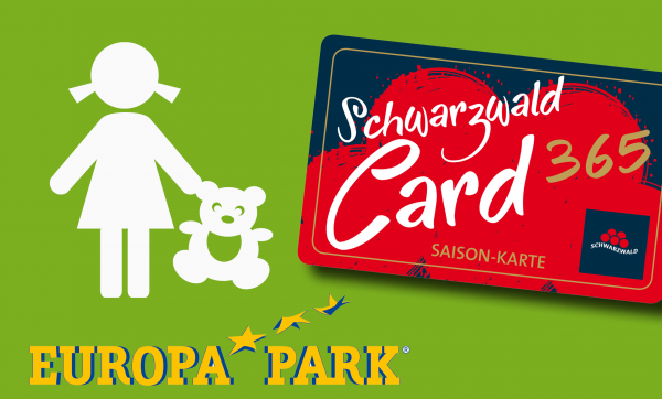 SchwarzwaldCard 365 inkl. 1 Tag Europa-Park (Kind)